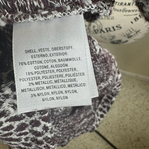 Anthropologie Akemi + Kin Sleeveless Textured Leopard Blouse Mock Neck Size Med - Picture 9 of 11